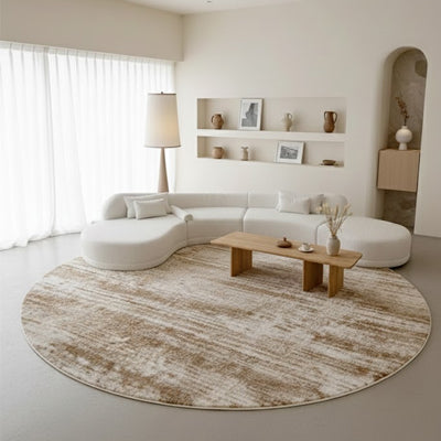 tapis rond salon | Maillard Wabi-sabi