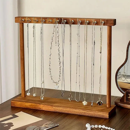 Porte Bijoux en Bois Massif | Élégance Naturelle